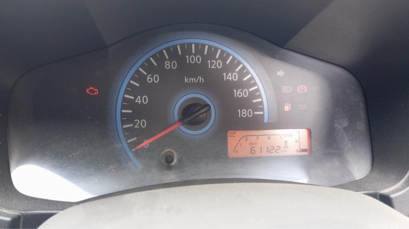 2016 Datsun Redi Go T (O), Petrol, Manual, 61,122 km, Odometer Image