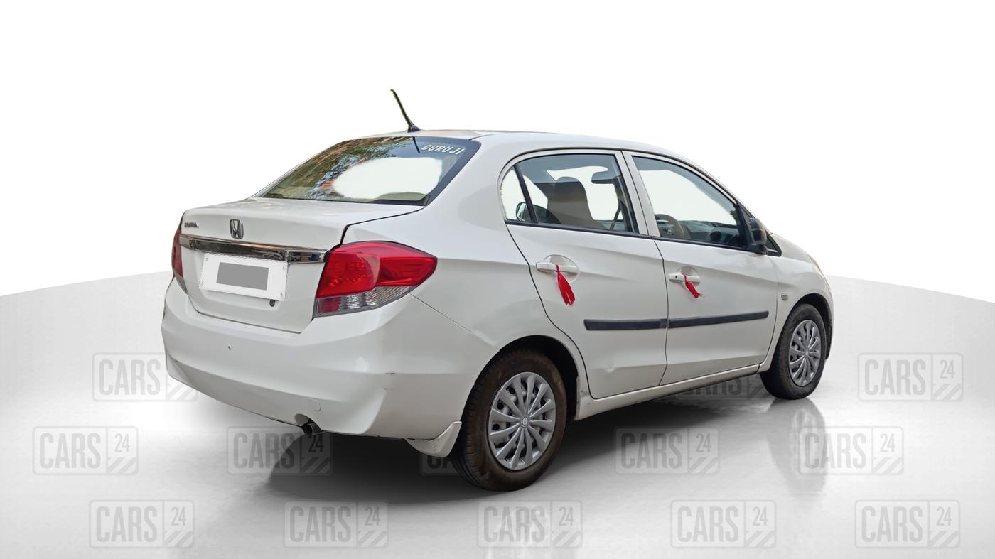 2015 Honda Amaze 1.2L I-VTEC S, Petrol, Manual, 76,217 km, Right Back Diagonal