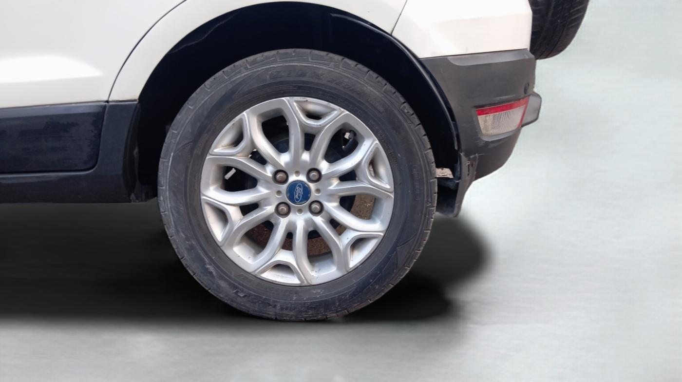 2014 Ford Ecosport TITANIUM 1.5L DIESEL, Diesel, Manual, 1,28,116 km, Left Rear Wheel