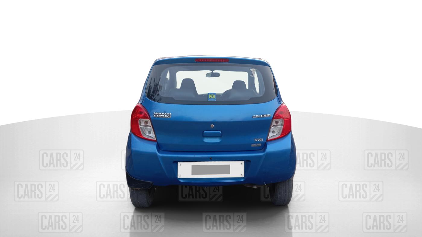 2014 Maruti Celerio VXI, Petrol, Manual, 58,121 km, Back/Rear