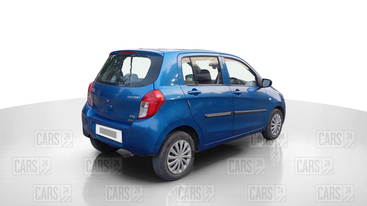 2014 Maruti Celerio VXI, Petrol, Manual, 58,121 km, Right Back Diagonal