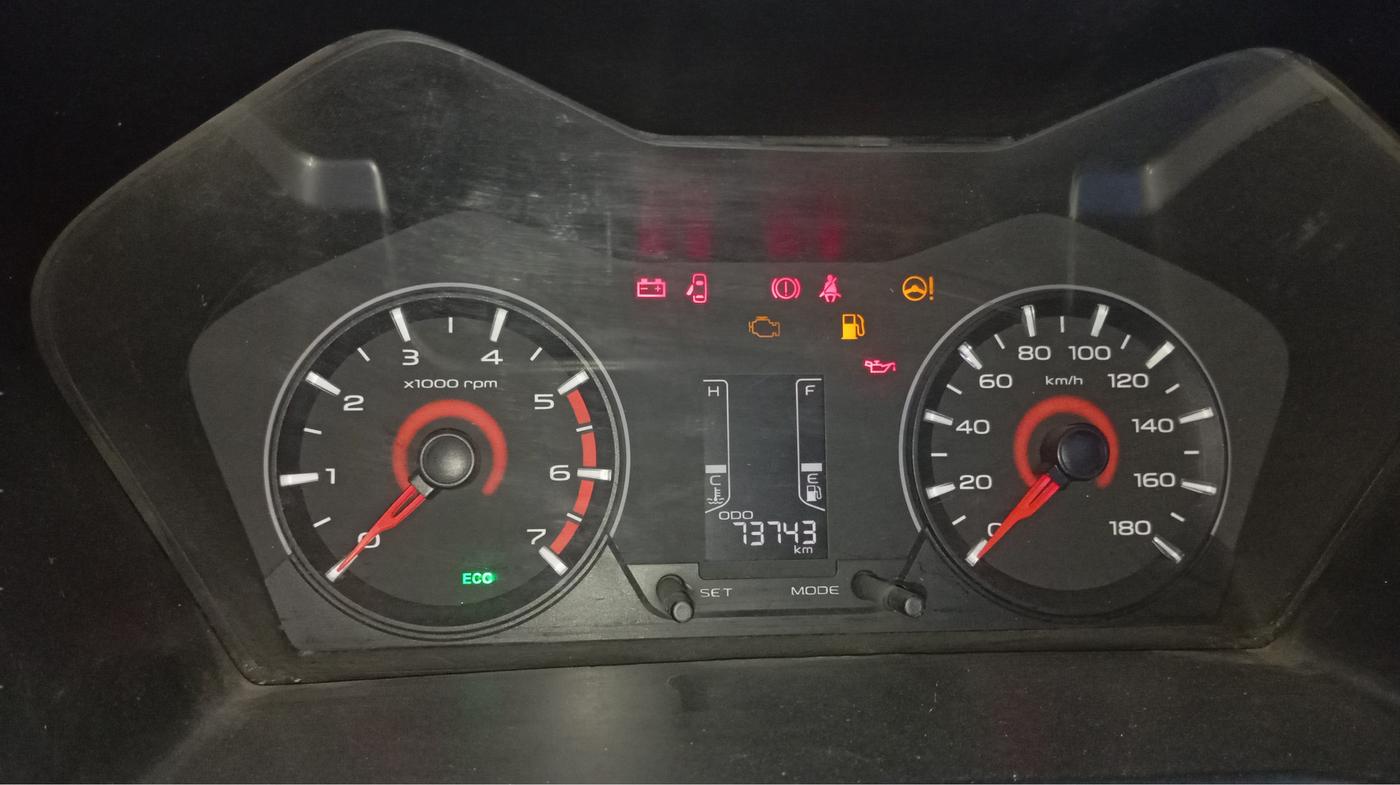 2016 Mahindra Kuv100 K6 D 6 STR, Diesel, Manual, 73,743 km, Odometer Image