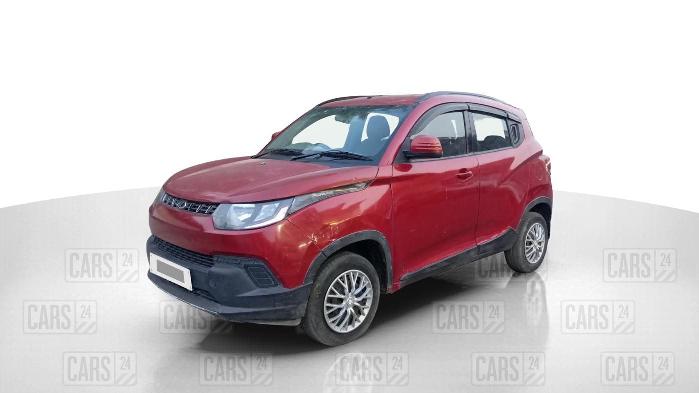 2016 Mahindra Kuv100 K6 D 6 STR, Diesel, Manual, 73,743 km, Left Front Diagonal