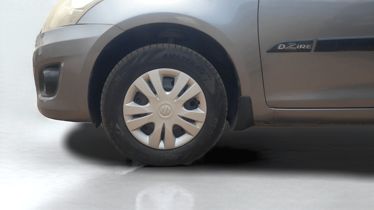 2013 Maruti Swift Dzire VXI, Petrol, Manual, 81,745 km, Left Front Wheel