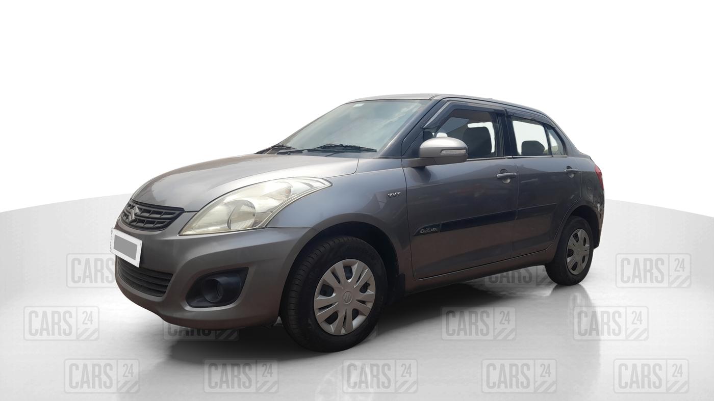 2013 Maruti Swift Dzire VXI, Petrol, Manual, 81,745 km, Left Front Diagonal