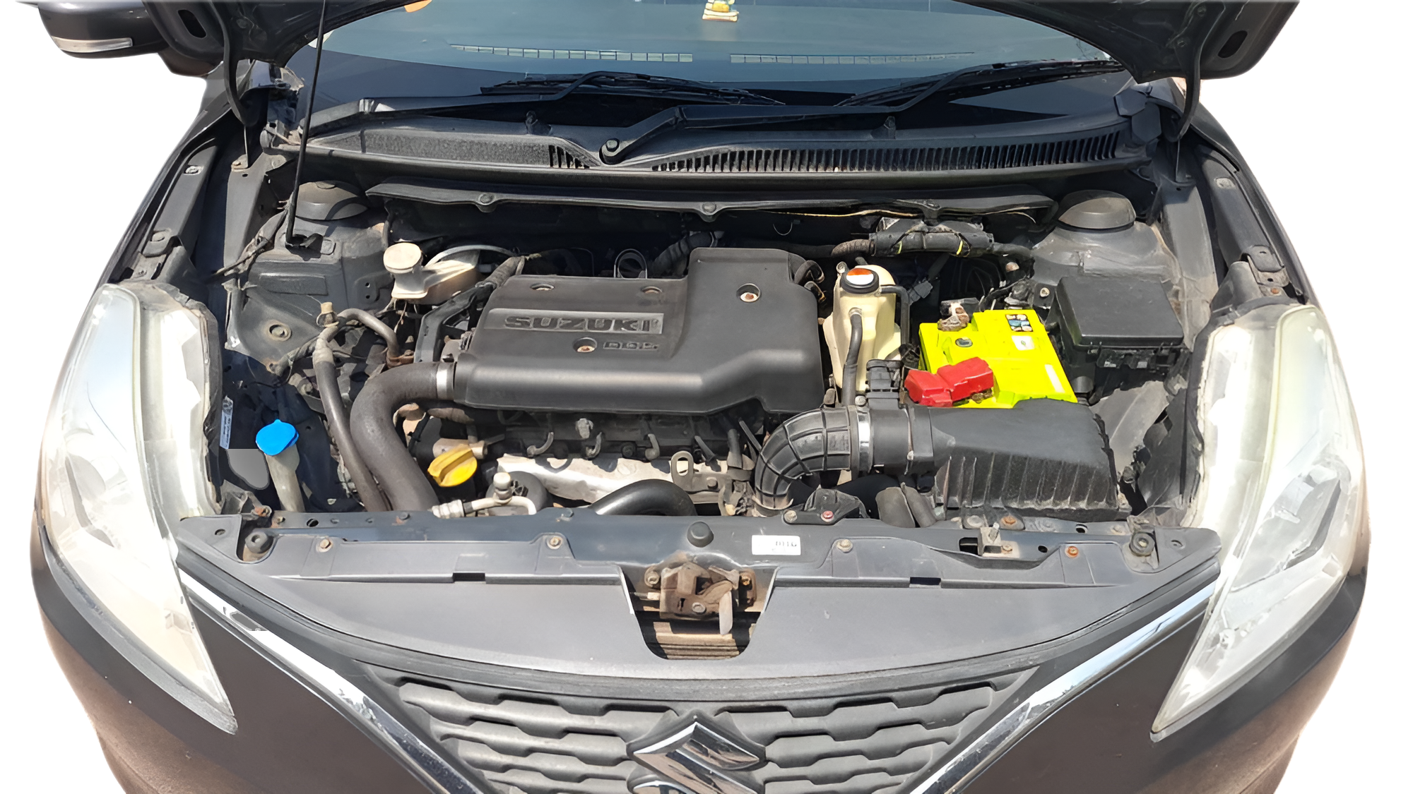 2017 Maruti Baleno DELTA DIESEL 1.3, Diesel, Manual, 70,348 km, Open Bonnet