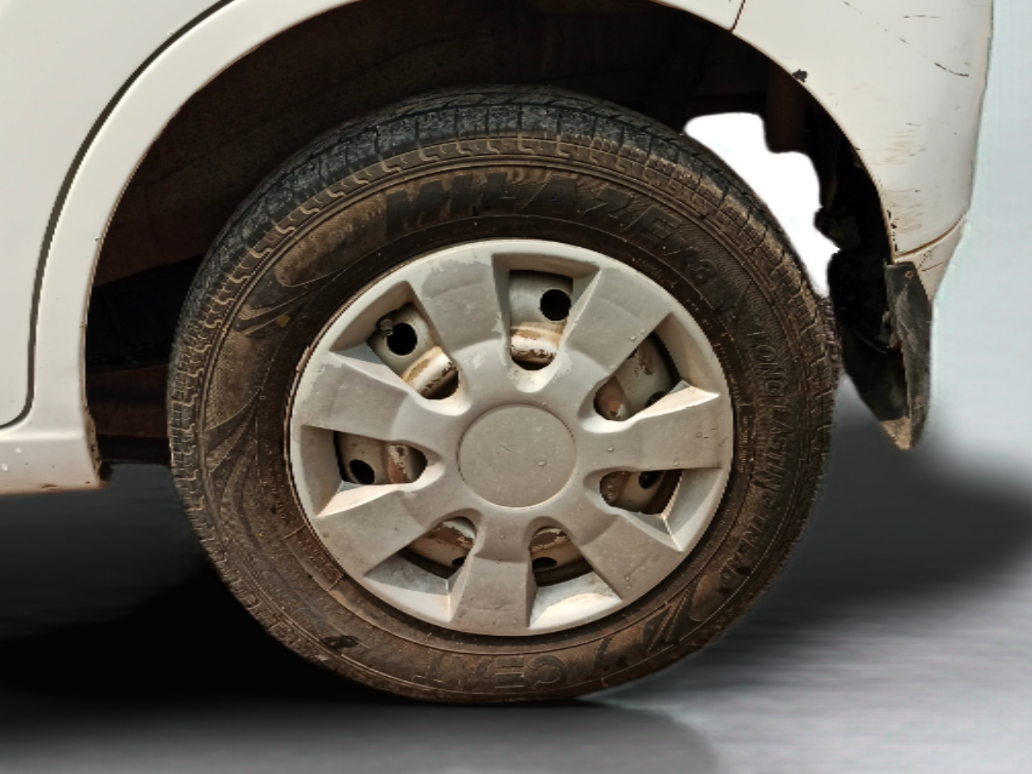 2015 Maruti Wagon R 1.0 LXI, Petrol, Manual, 74,438 km, Left Rear Wheel