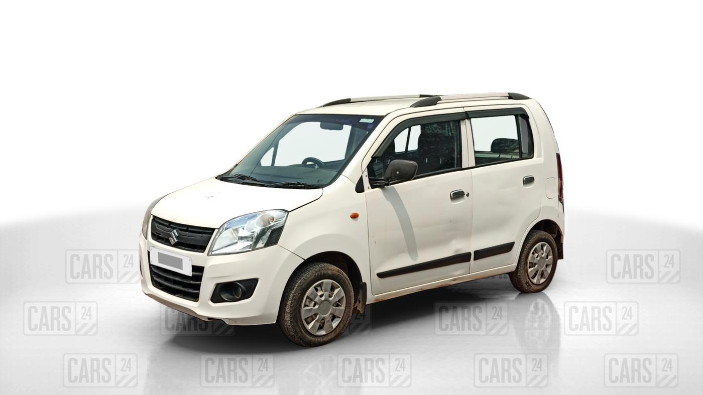 2015 Maruti Wagon R 1.0 LXI, Petrol, Manual, 74,438 km, Left Front Diagonal