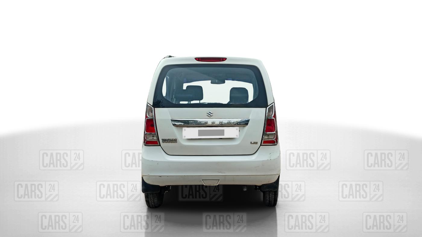 2015 Maruti Wagon R 1.0 LXI, Petrol, Manual, 74,438 km, Back/Rear