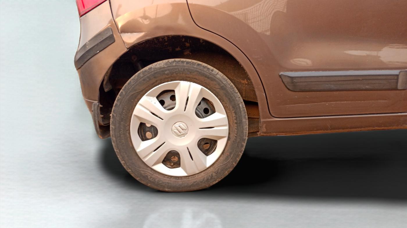 2012 Maruti Wagon R 1.0 VXI, Petrol, Manual, 82,229 km, Right Rear Wheel