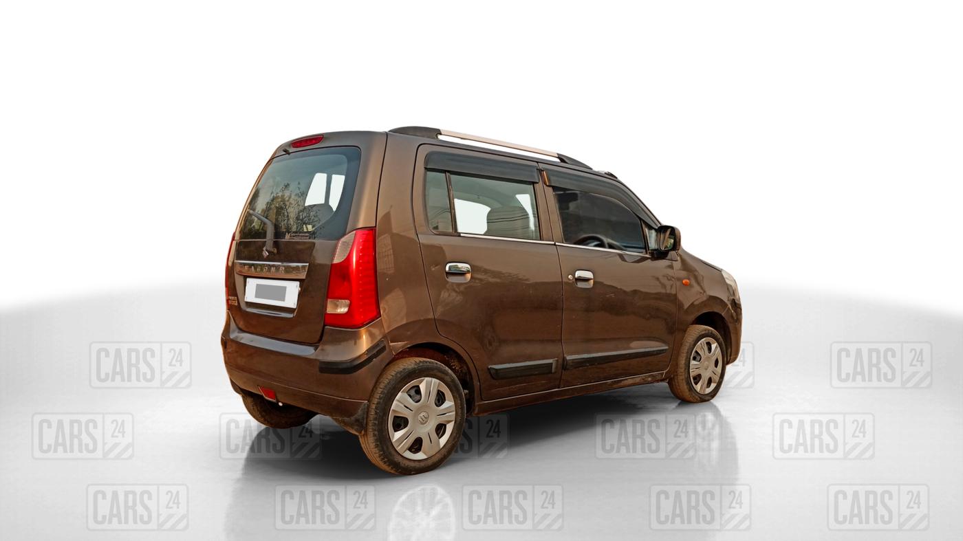 2012 Maruti Wagon R 1.0 VXI, Petrol, Manual, 82,229 km, Right Back Diagonal