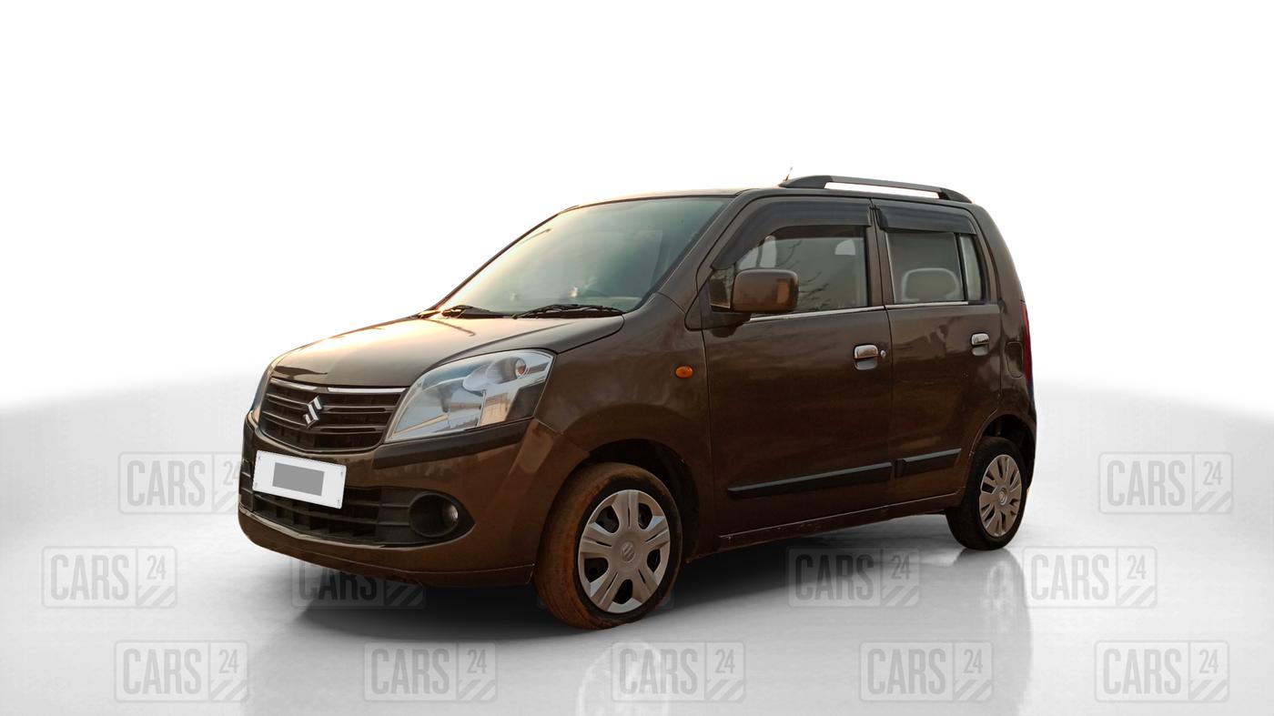 2012 Maruti Wagon R 1.0 VXI, Petrol, Manual, 82,229 km, Left Front Diagonal