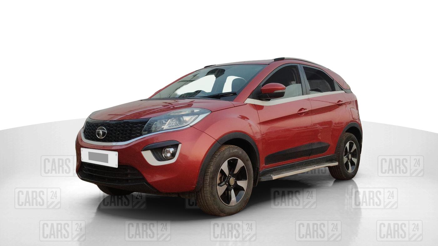 2018 Tata NEXON XZA PLUS DIESEL, Diesel, Automatic, 77,302 km, Left Front Diagonal
