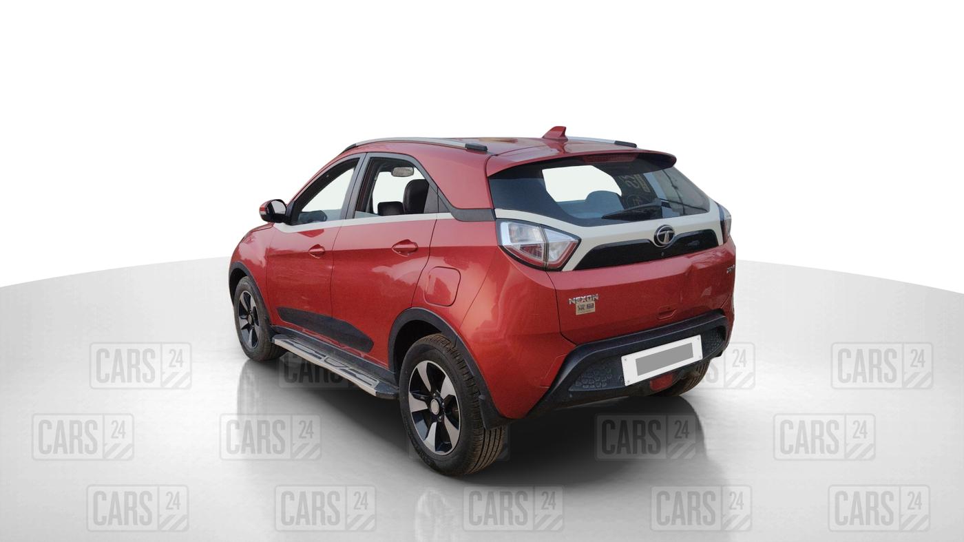 2018 Tata NEXON XZA PLUS DIESEL, Diesel, Automatic, 77,302 km, Left Back Diagonal