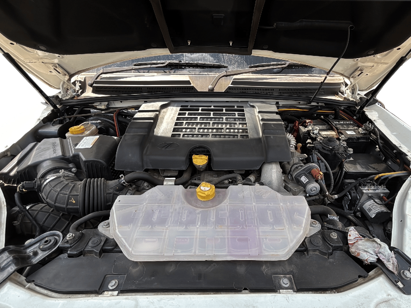 2021 Mahindra Scorpio S11 2WD, Diesel, Manual, 14,538 km, Open Bonnet