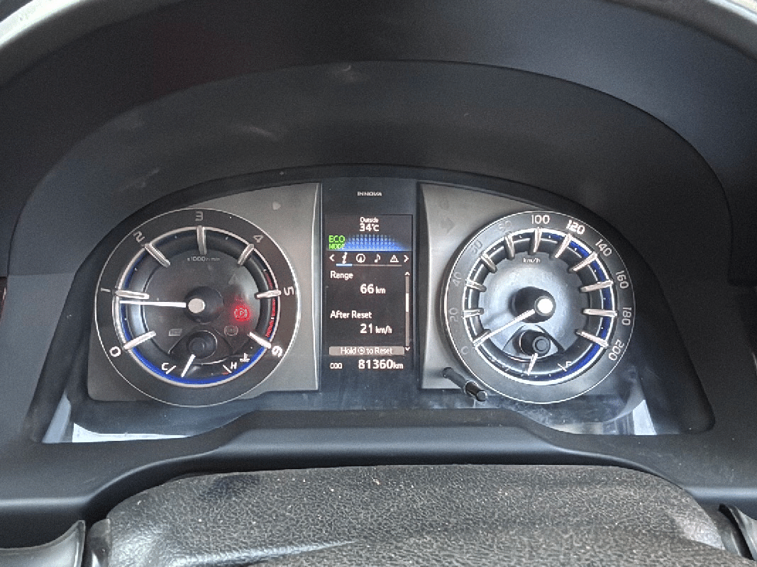 2018 Toyota Innova Crysta 2.4 VX 8 STR, Diesel, Manual, 81,360 km, Odometer Image