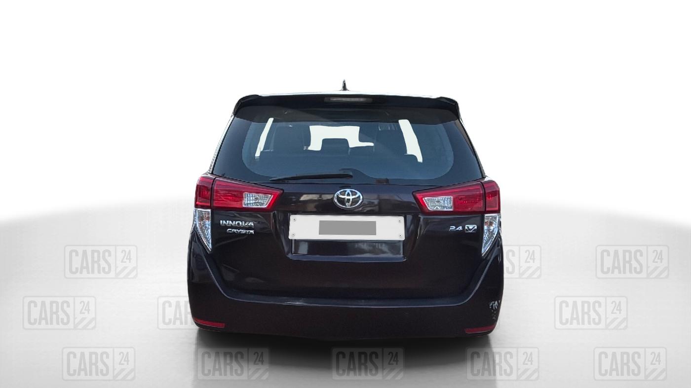2018 Toyota Innova Crysta 2.4 VX 8 STR, Diesel, Manual, 81,360 km, Back/Rear