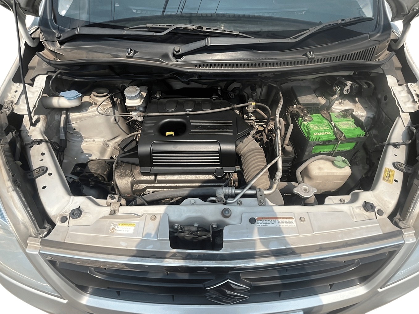 2018 Maruti Wagon R 1.0 VXI, Petrol, Manual, 45,902 km, Open Bonnet