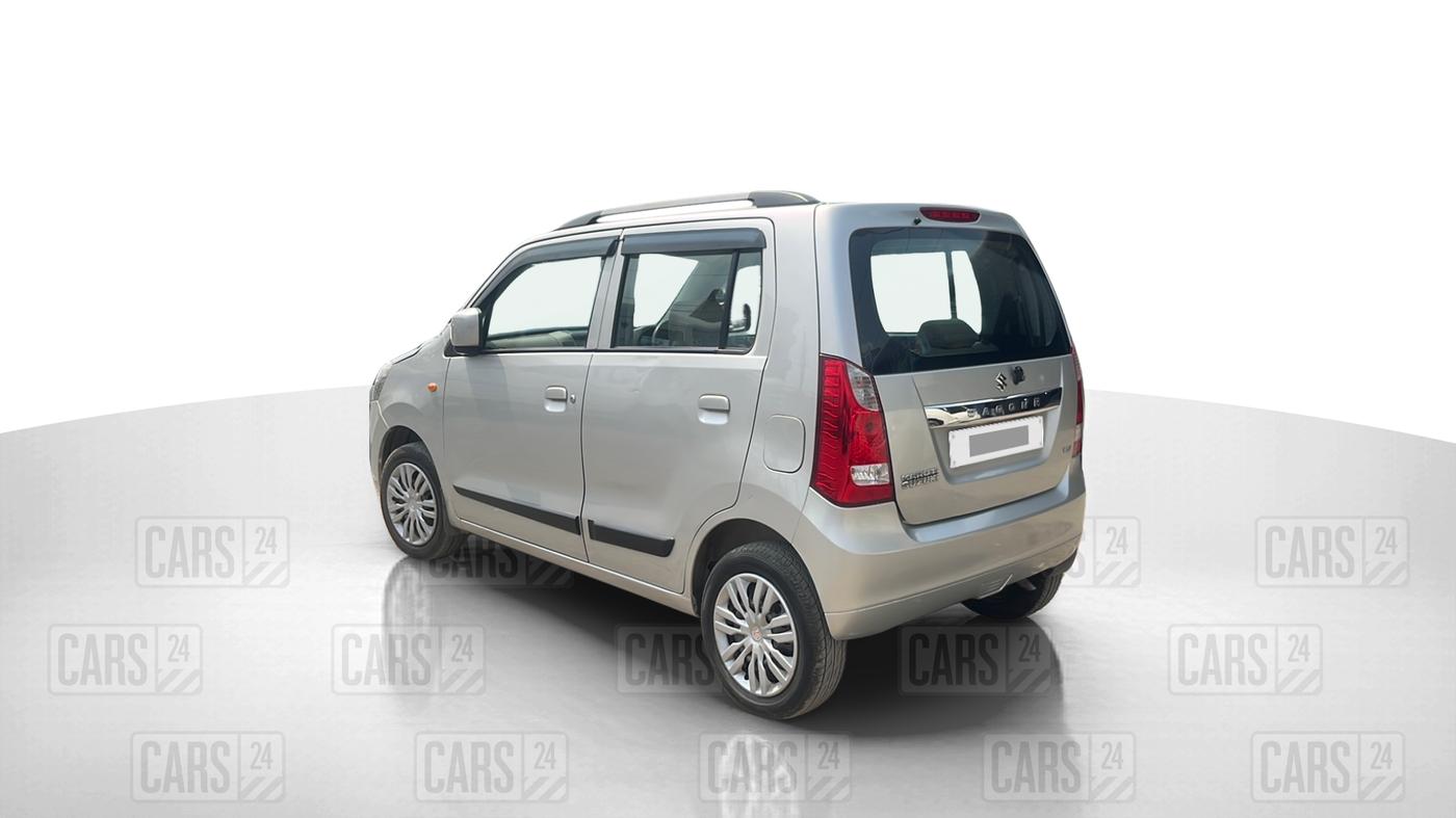 2018 Maruti Wagon R 1.0 VXI, Petrol, Manual, 45,902 km, Left Back Diagonal