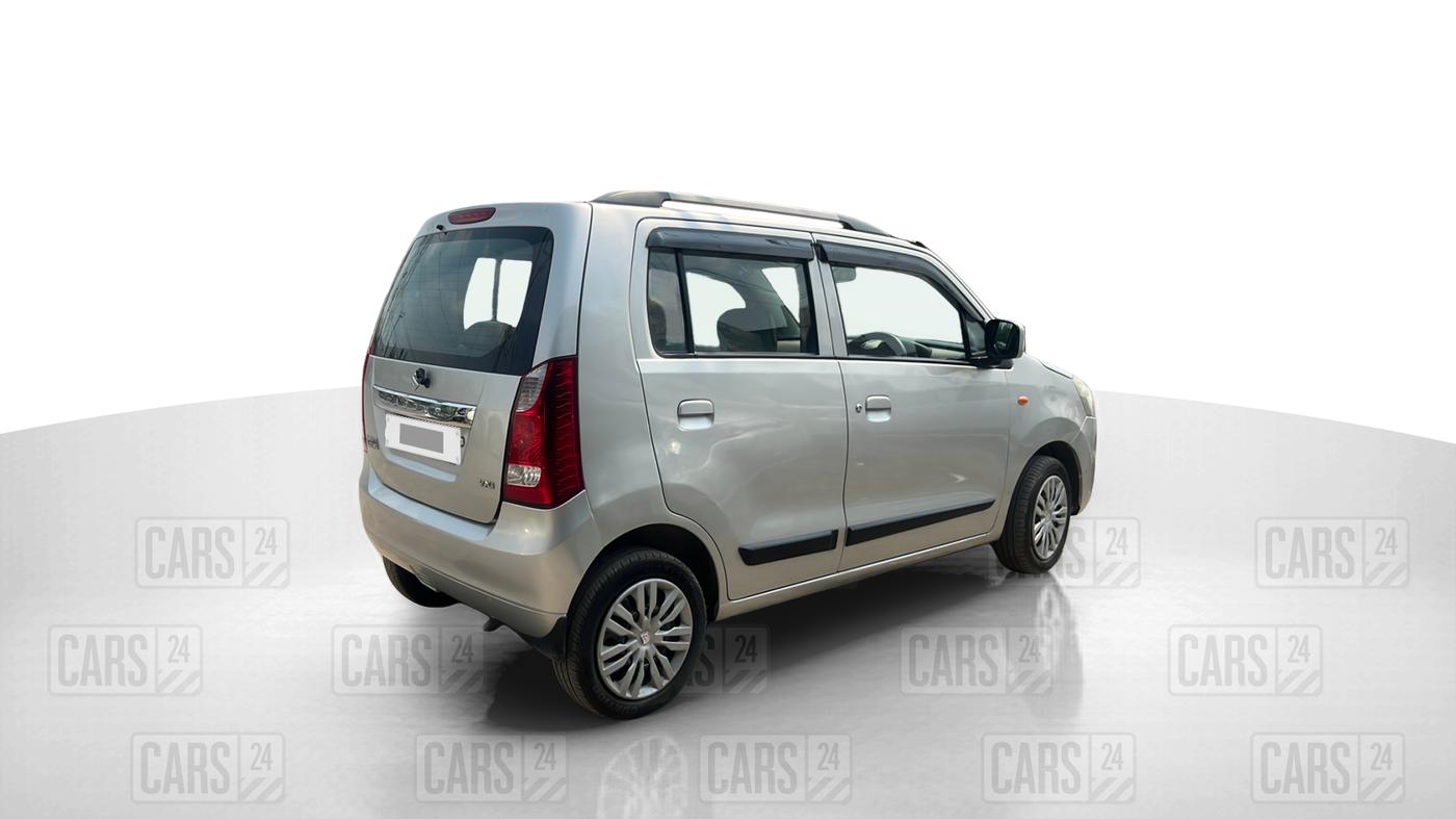 2018 Maruti Wagon R 1.0 VXI, Petrol, Manual, 45,902 km, Right Back Diagonal