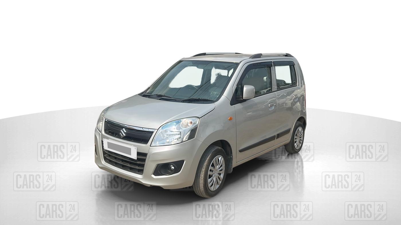 2018 Maruti Wagon R 1.0 VXI, Petrol, Manual, 45,902 km, Left Front Diagonal