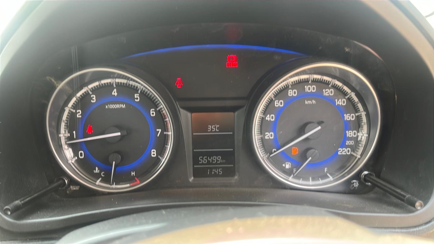 2016 Maruti Baleno DELTA PETROL 1.2, Petrol, Manual, 56,499 km, Odometer Image