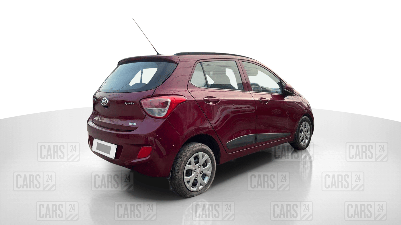 2015 Hyundai Grand i10 SPORTZ 1.2 KAPPA VTVT, Petrol, Manual, 59,233 km, Right Back Diagonal