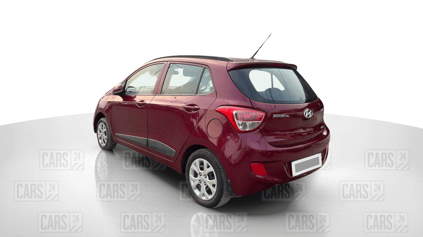 2015 Hyundai Grand i10 SPORTZ 1.2 KAPPA VTVT, Petrol, Manual, 59,233 km, Left Back Diagonal