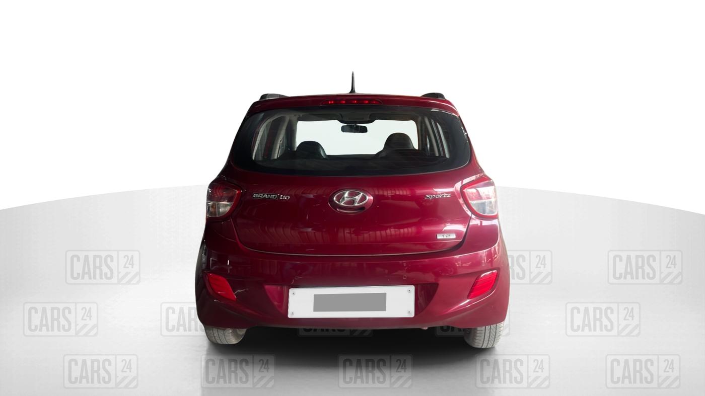 2015 Hyundai Grand i10 SPORTZ 1.2 KAPPA VTVT, Petrol, Manual, 59,233 km, Back/Rear