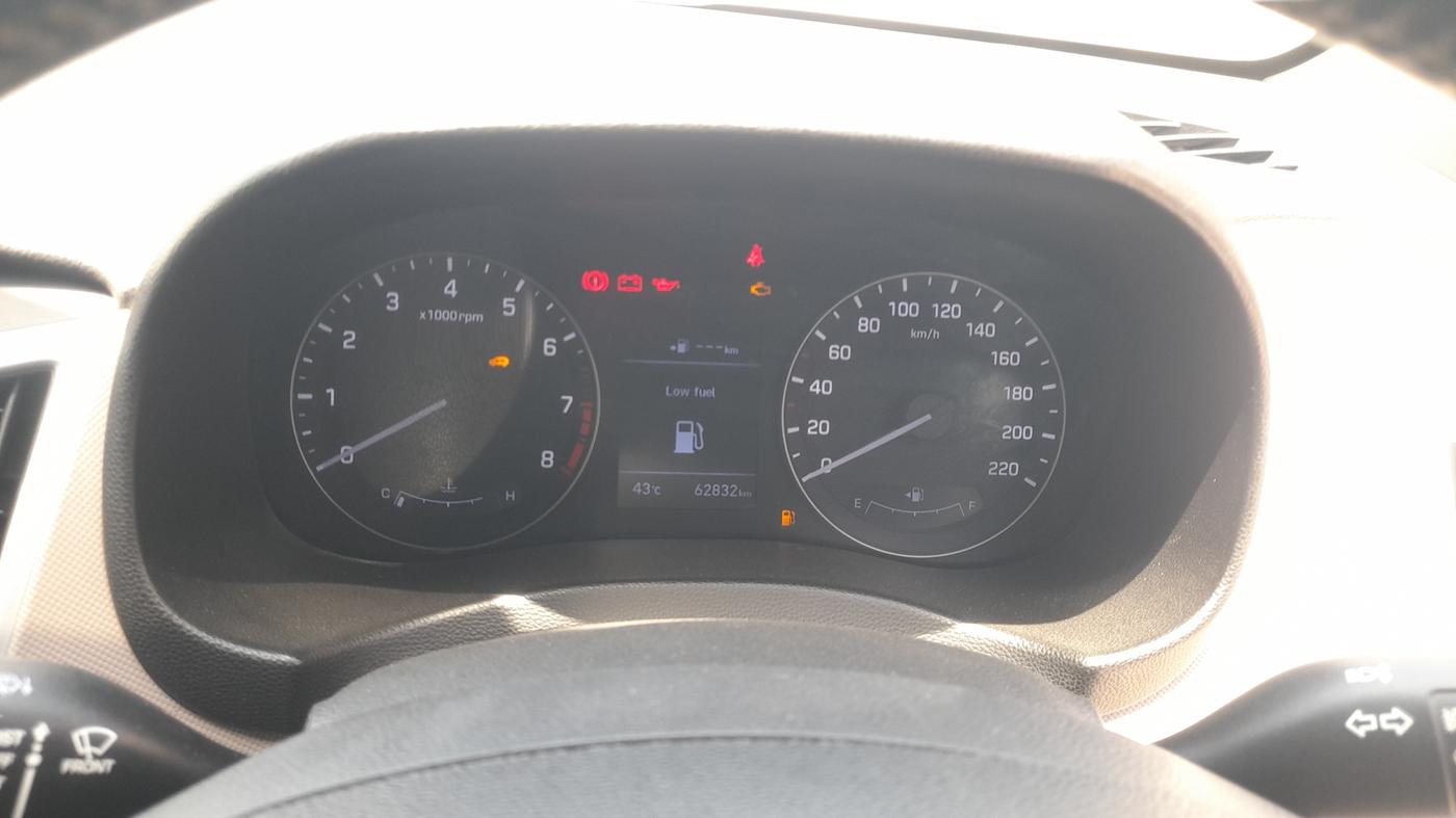 2018 Hyundai Creta SX (O) 1.6 PETROL, Petrol, Manual, 62,832 km, Odometer Image