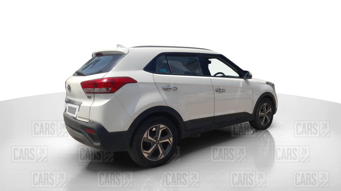 2018 Hyundai Creta SX (O) 1.6 PETROL, Petrol, Manual, 62,832 km, Right Back Diagonal