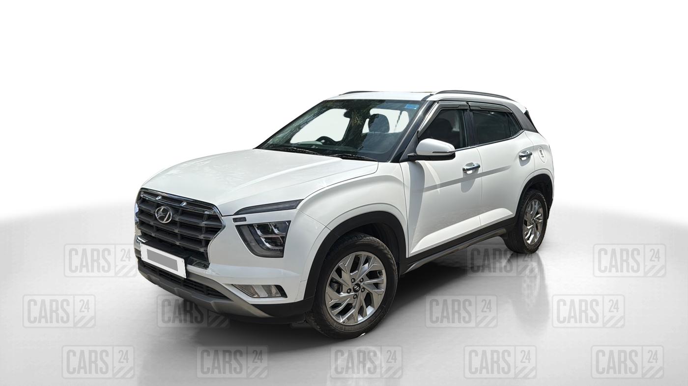 2022 Hyundai Creta SX EXECUTIVE 1.5 PETROL, Petrol, Manual, 25,955 km, Left Front Diagonal