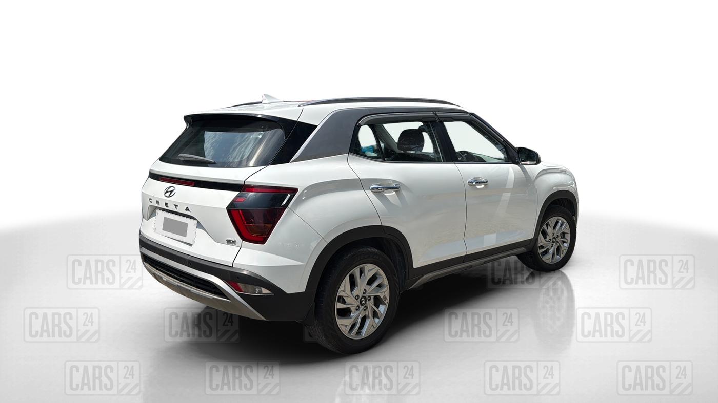 2022 Hyundai Creta SX EXECUTIVE 1.5 PETROL, Petrol, Manual, 25,955 km, Right Back Diagonal