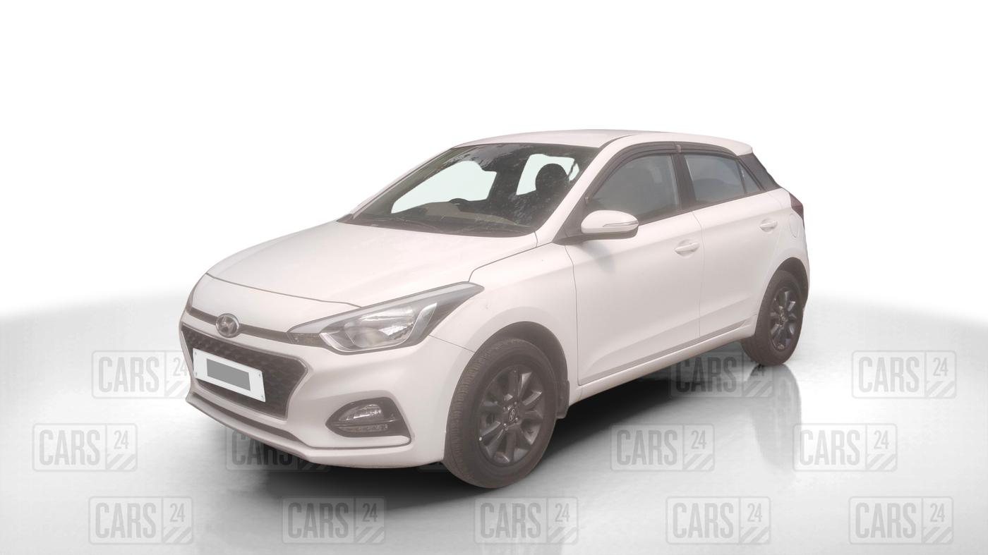 2020 Hyundai Elite i20 SPORTZ PLUS 1.2, Petrol, Manual, 55,554 km, Left Front Diagonal
