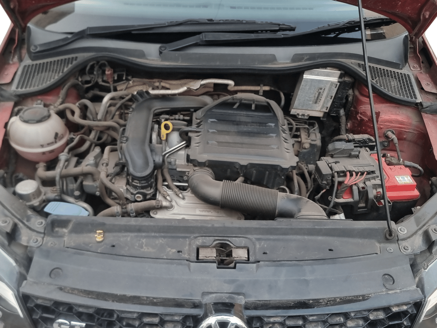 2020 Volkswagen Polo 1.0 GT TSI AT, Petrol, Automatic, 77,748 km, Open Bonnet