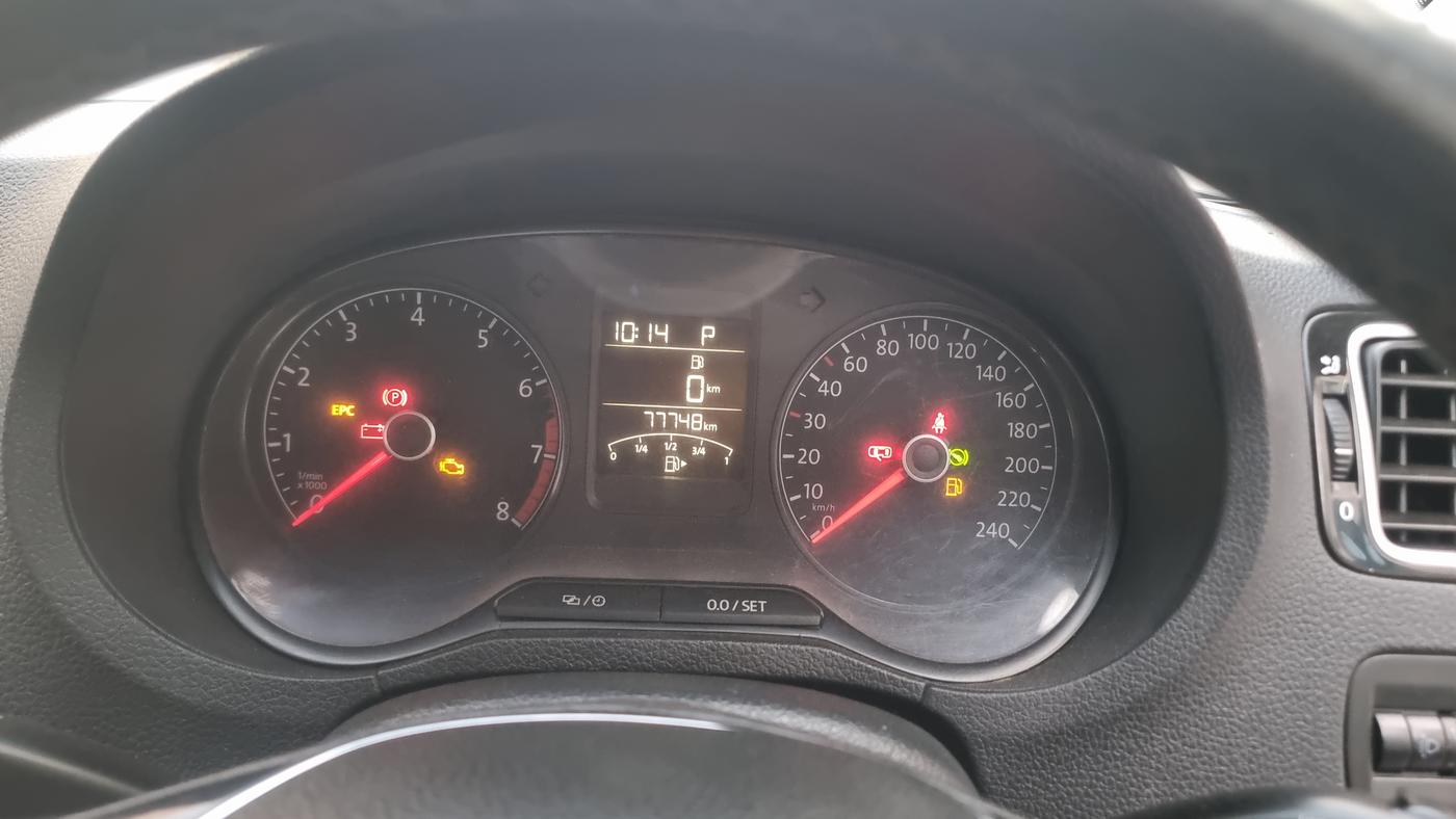 2020 Volkswagen Polo 1.0 GT TSI AT, Petrol, Automatic, 77,748 km, Odometer Image