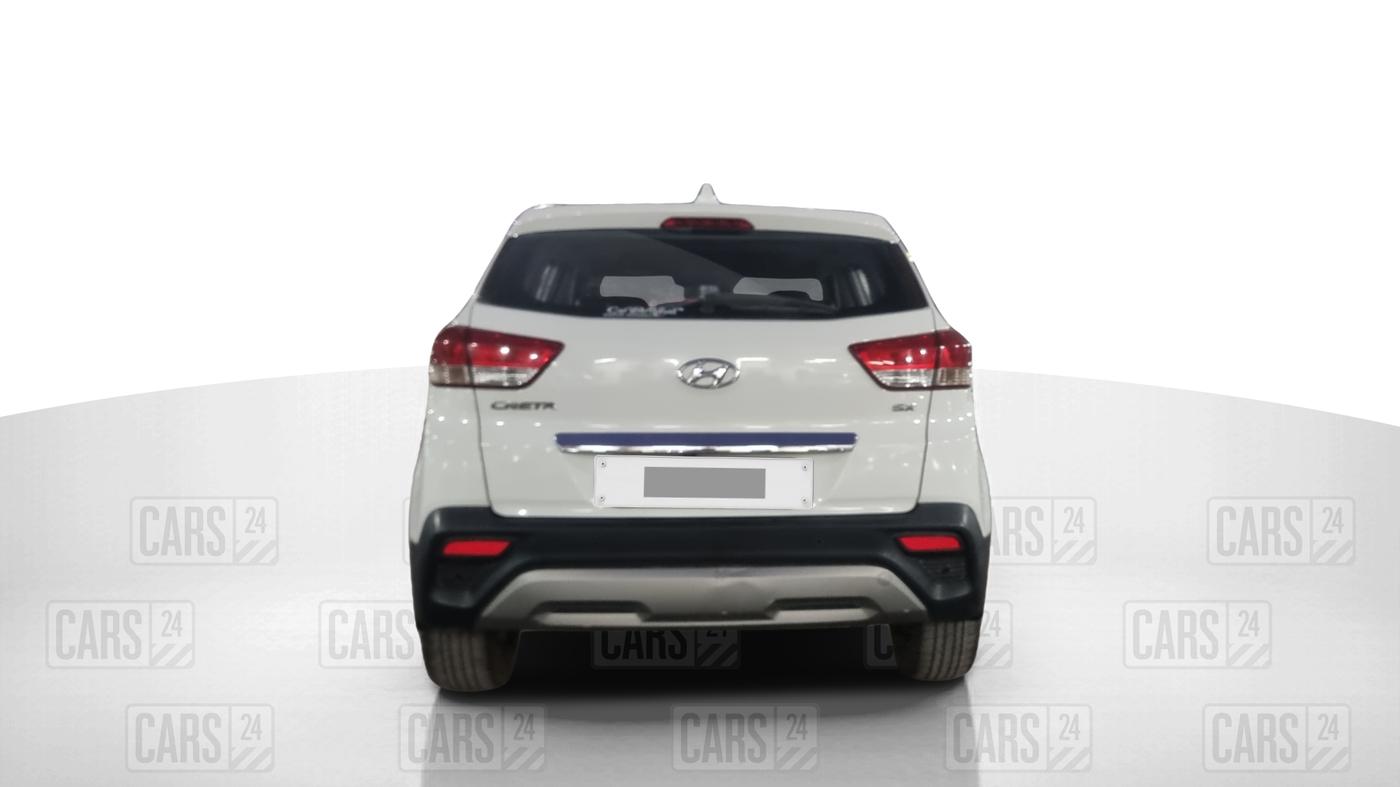 2018 Hyundai Creta SX AT 1.6 DIESEL, Diesel, Automatic, 84,069 km, Back/Rear