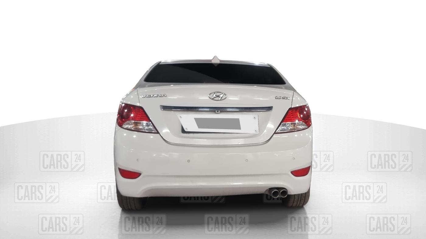 2014 Hyundai Verna FLUIDIC 1.6 VTVT SX AT, Petrol, Automatic, 82,440 km, Back/Rear
