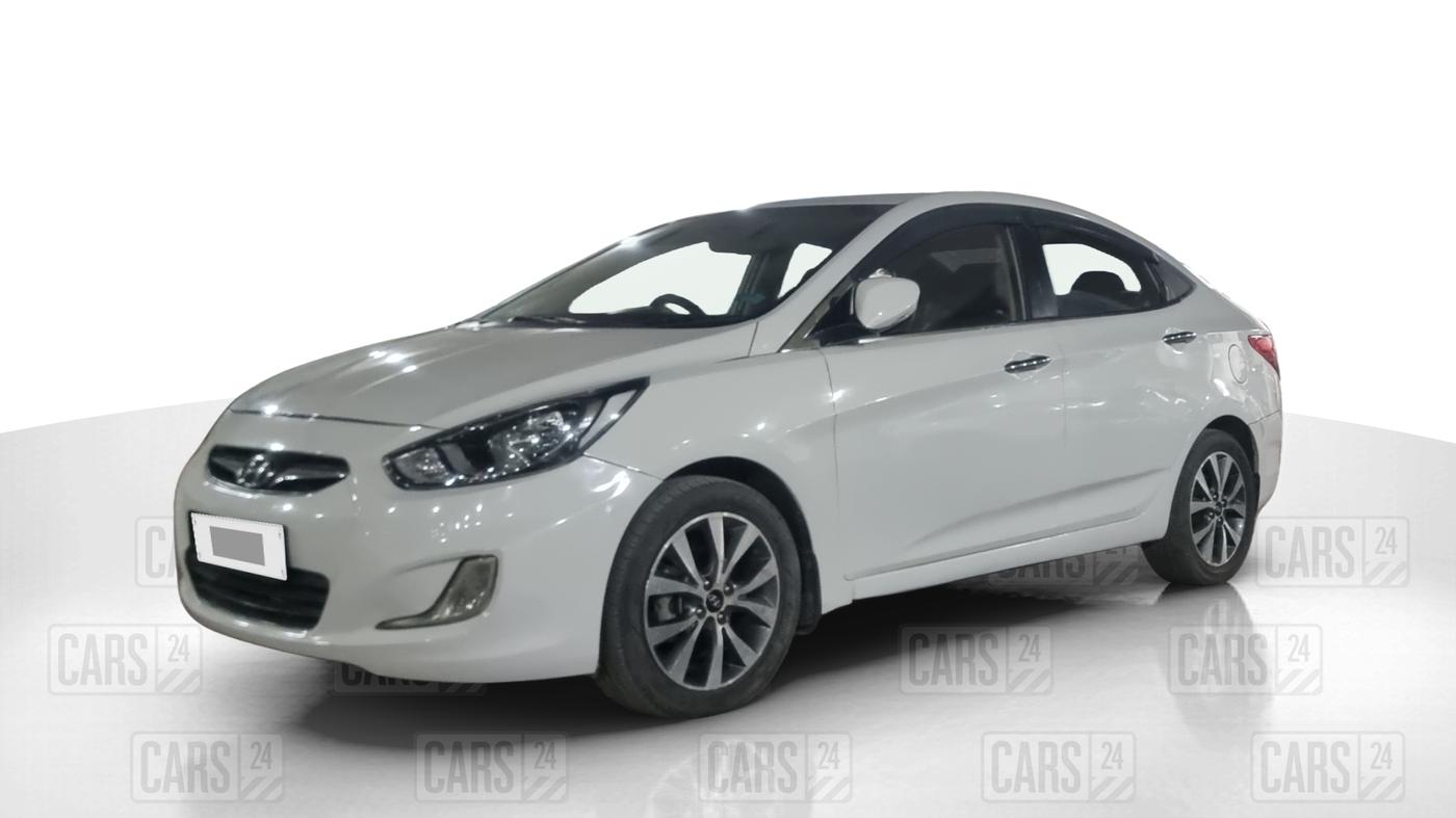 2014 Hyundai Verna FLUIDIC 1.6 VTVT SX AT, Petrol, Automatic, 82,440 km, Left Front Diagonal