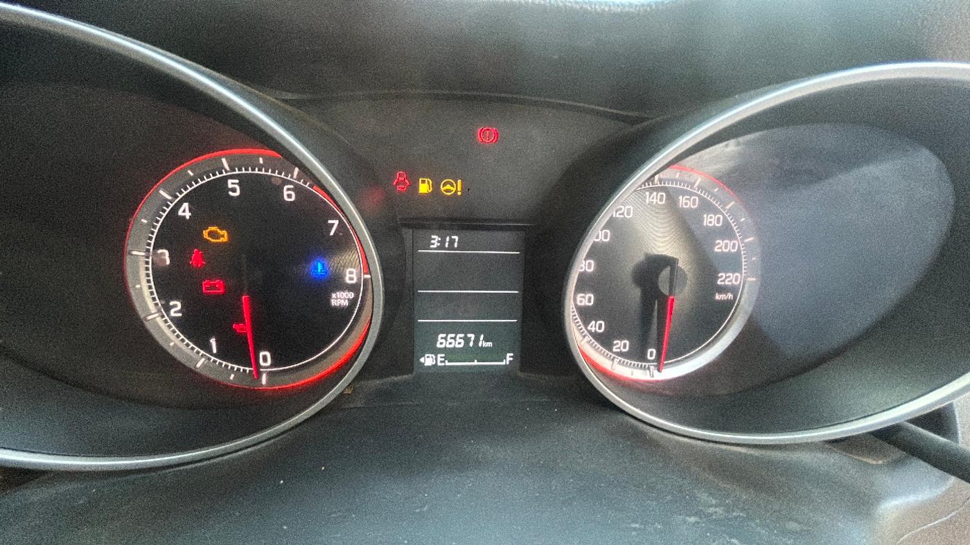 2019 Maruti Swift VXI, Petrol, Manual, 66,671 km, Odometer Image