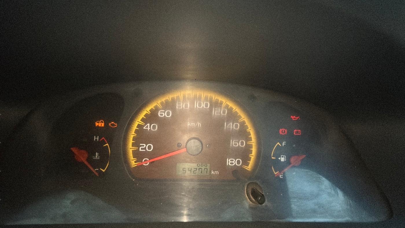 2007 Maruti Zen Estilo LXI, Petrol, Manual, 54,277 km, Odometer Image