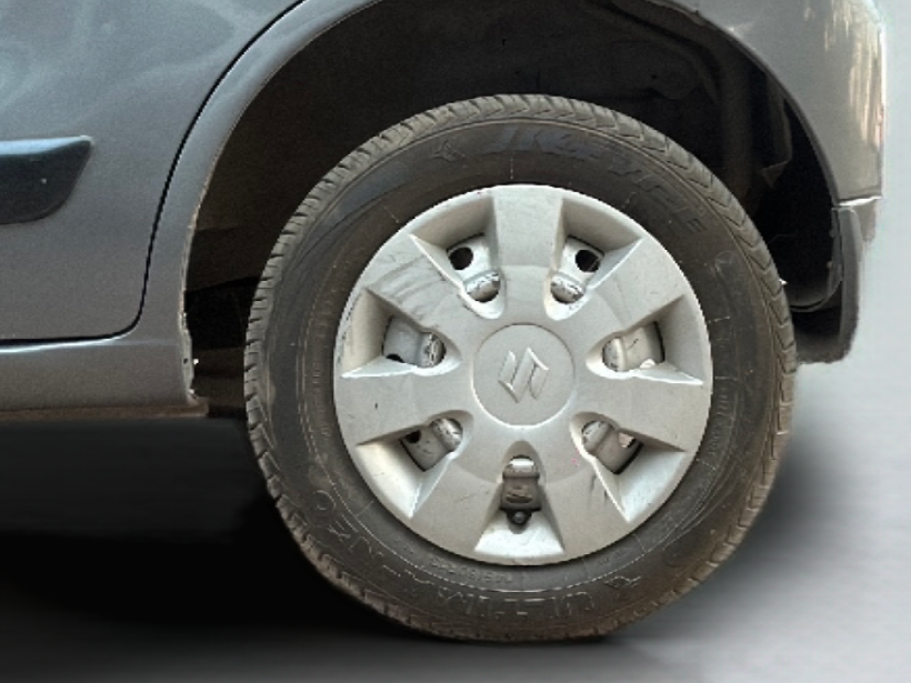 2017 Maruti Wagon R 1.0 LXI CNG, CNG, Manual, 55,594 km, Left Rear Wheel