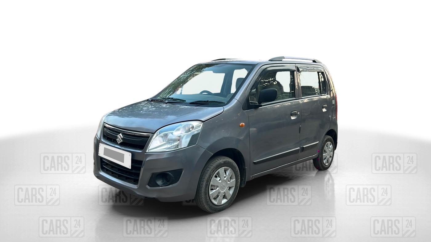 2017 Maruti Wagon R 1.0 LXI CNG, CNG, Manual, 55,594 km, Left Front Diagonal