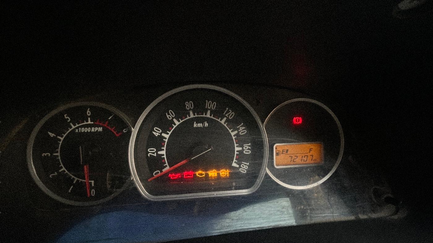 2013 Maruti Alto K10 VXI, Petrol, Manual, 72,107 km, Odometer Image