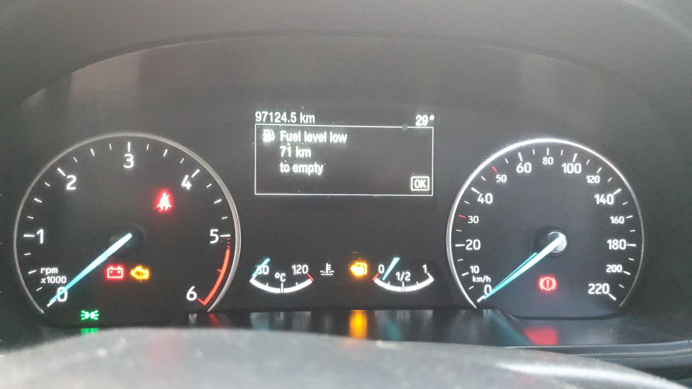 2019 Ford Ecosport TITANIUM 1.5L DIESEL, Diesel, Manual, 97,124 km, Odometer Image