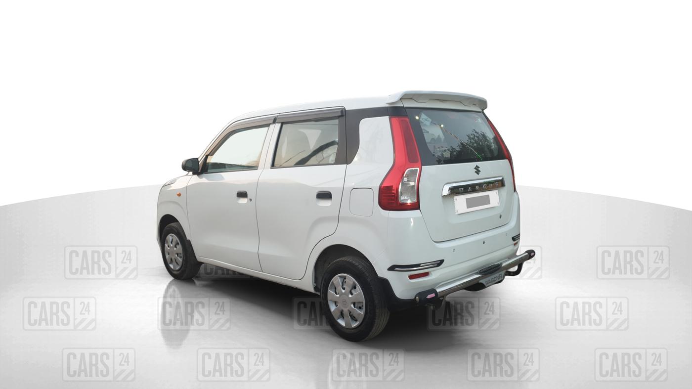 2019 Maruti New Wagon-R LXI CNG 1.0, CNG, Manual, 57,293 km, Left Back Diagonal