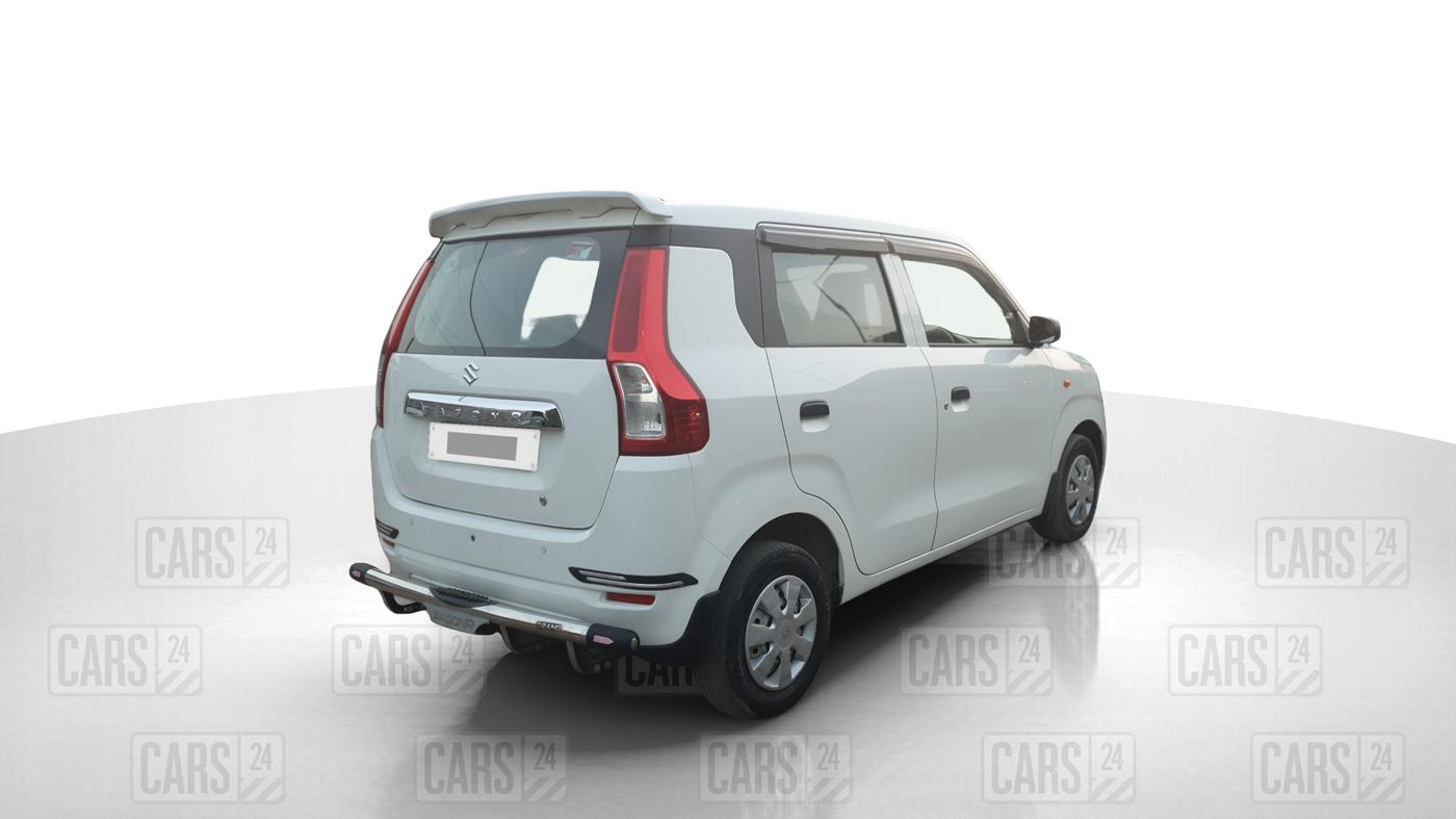 2019 Maruti New Wagon-R LXI CNG 1.0, CNG, Manual, 57,293 km, Right Back Diagonal