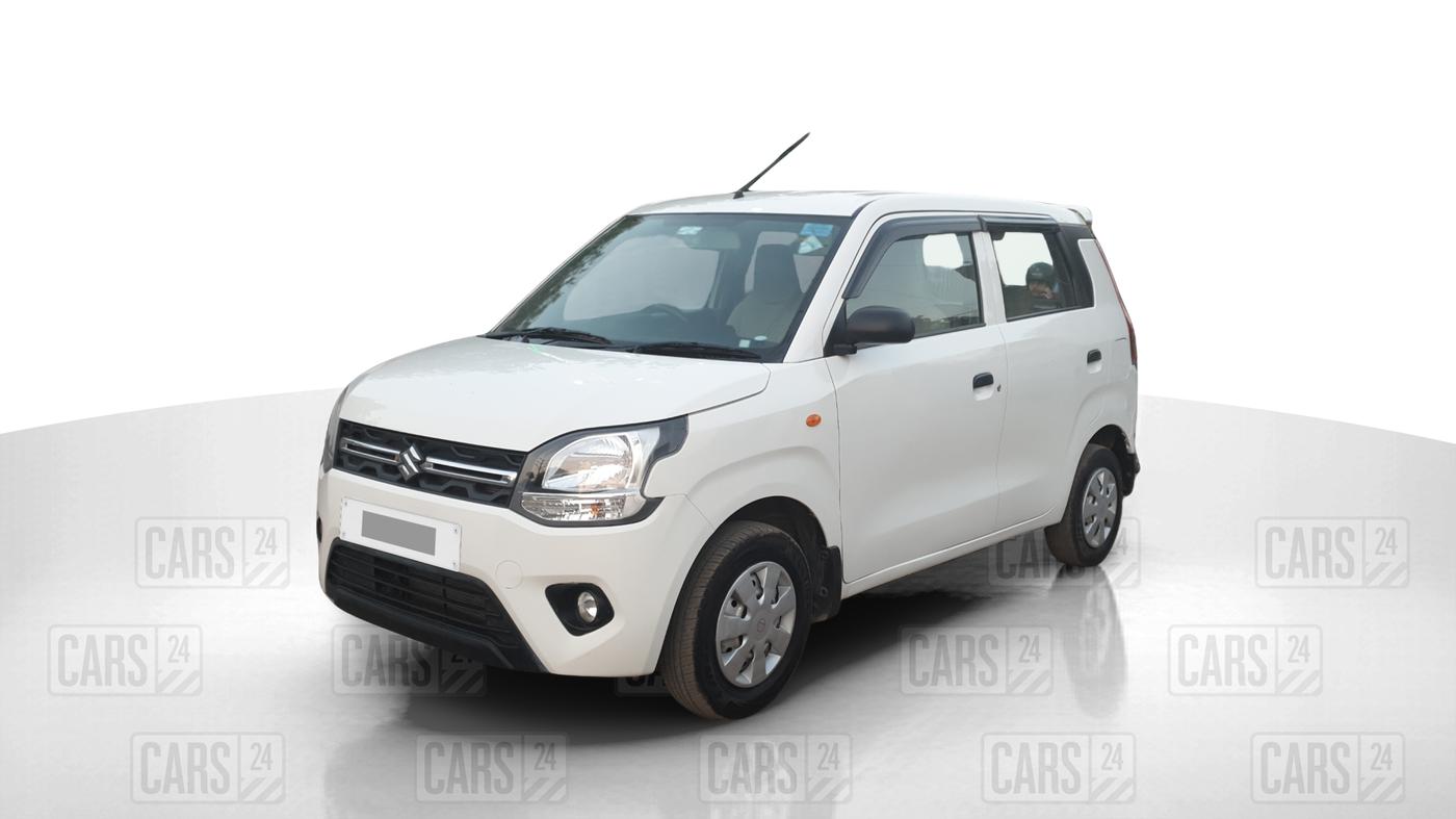 2019 Maruti New Wagon-R LXI CNG 1.0, CNG, Manual, 57,293 km, Left Front Diagonal
