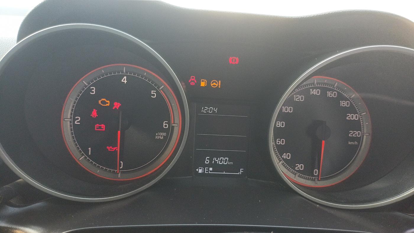 2019 Maruti Swift VDI, Diesel, Manual, 61,400 km, Odometer Image