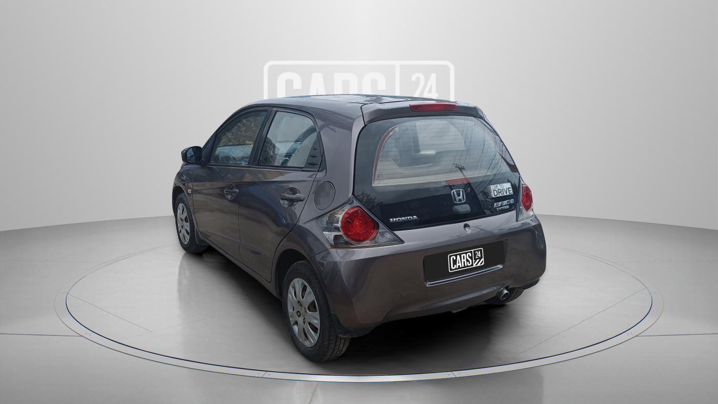 2014 Honda Brio S MT, Petrol, Manual, 1,04,080 km, Left Back Diagonal
